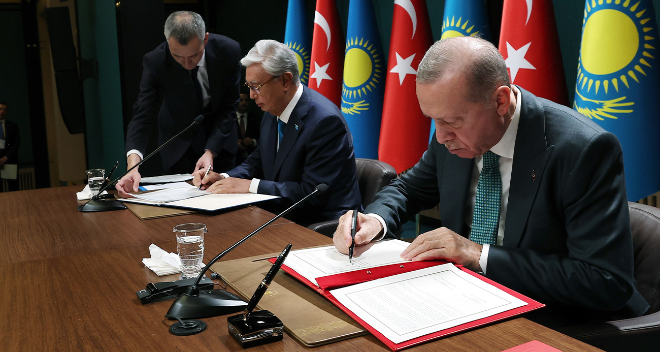Türkiye-Kazakistan arasında 20 önemli anlaşma