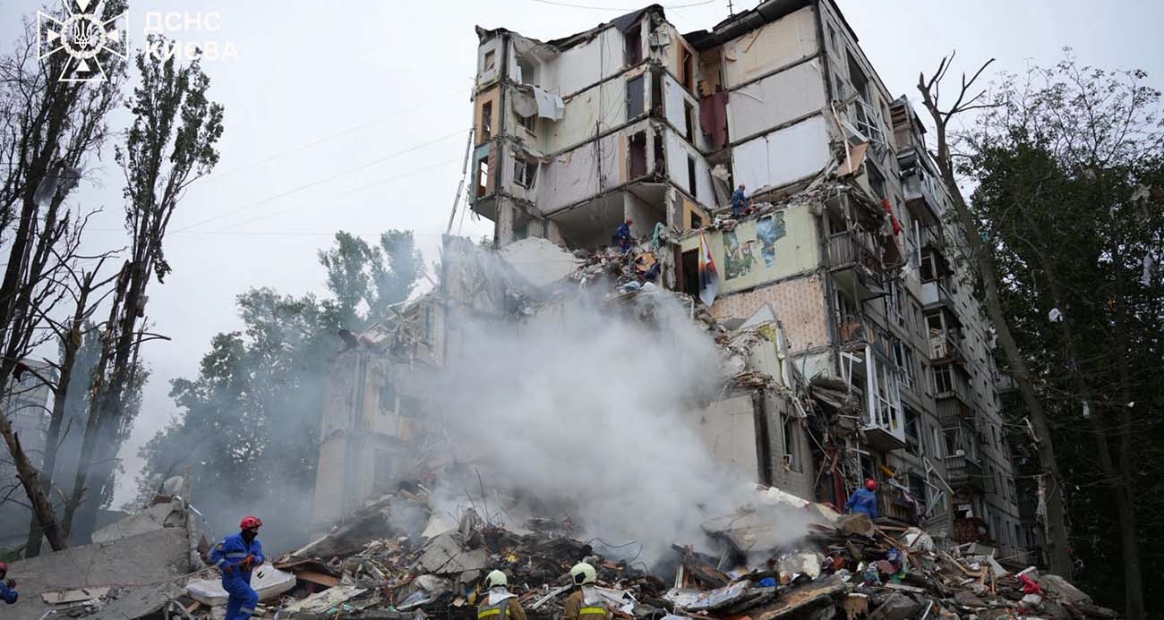 Rusya'dan Kiev'e hava saldırısı: 6 ölü, 82 yaralı