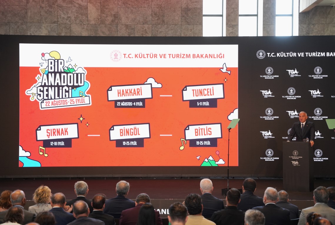 Bakan Ersoy: ‘‘2025 ilk 6 ayında 25,8 milyar dolar turizm geliri elde edildi’’