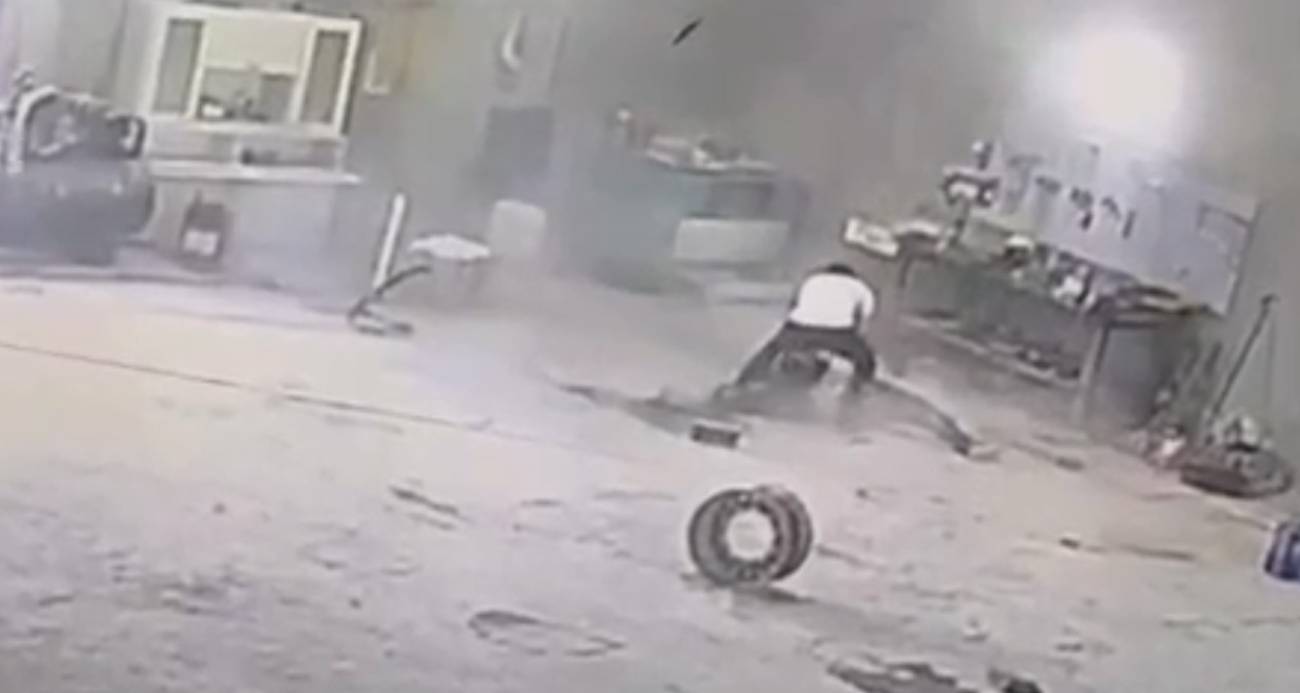 Iğdır’da lastik faciası: Hava basılırken patlayan lastik can aldı