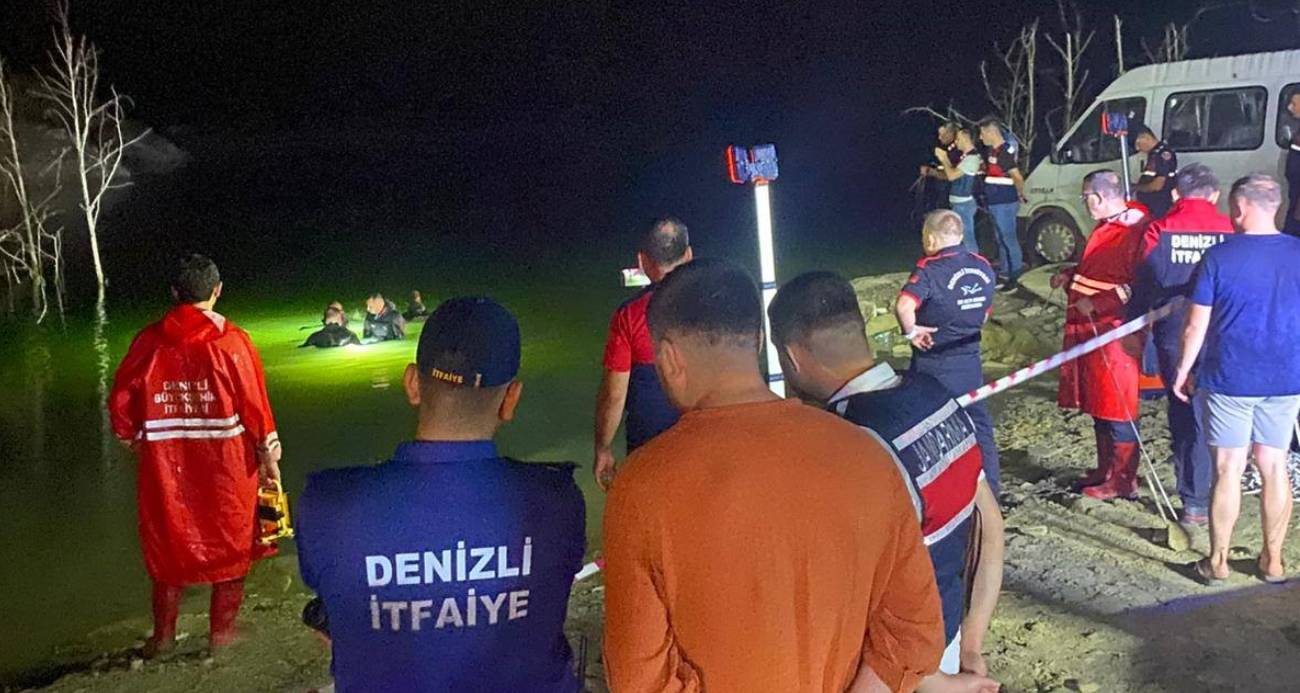 Serinlemek için gölete giren koca öldü, eşi son anda kurtarıldı