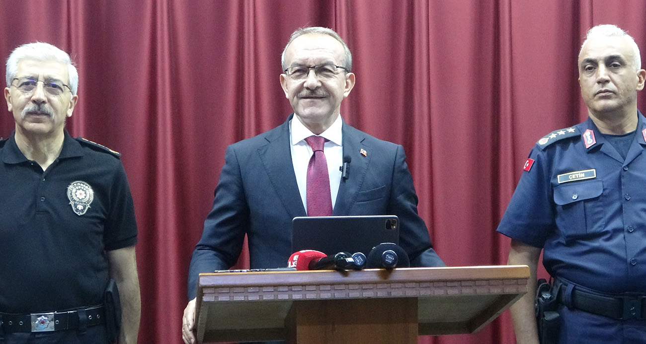 Vali Seddar Yavuz: "Asayiş suçlarında önemli düşüş var"