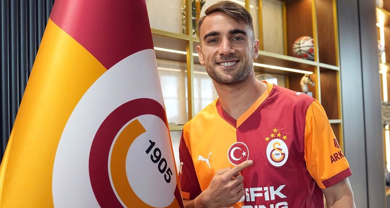Galatasaray, Yunus Akgün ile 4 yıllık sözleşme imzaladı.