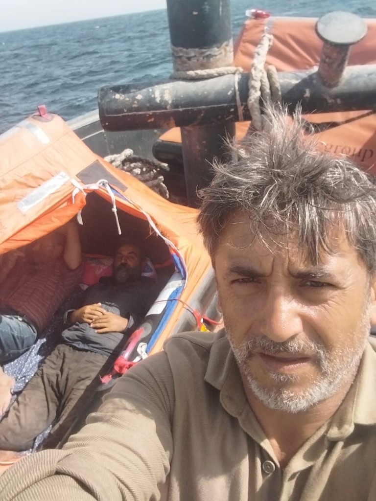 Fas açıklarında mahsur kalan Türk kaptandan yardım çağrısı