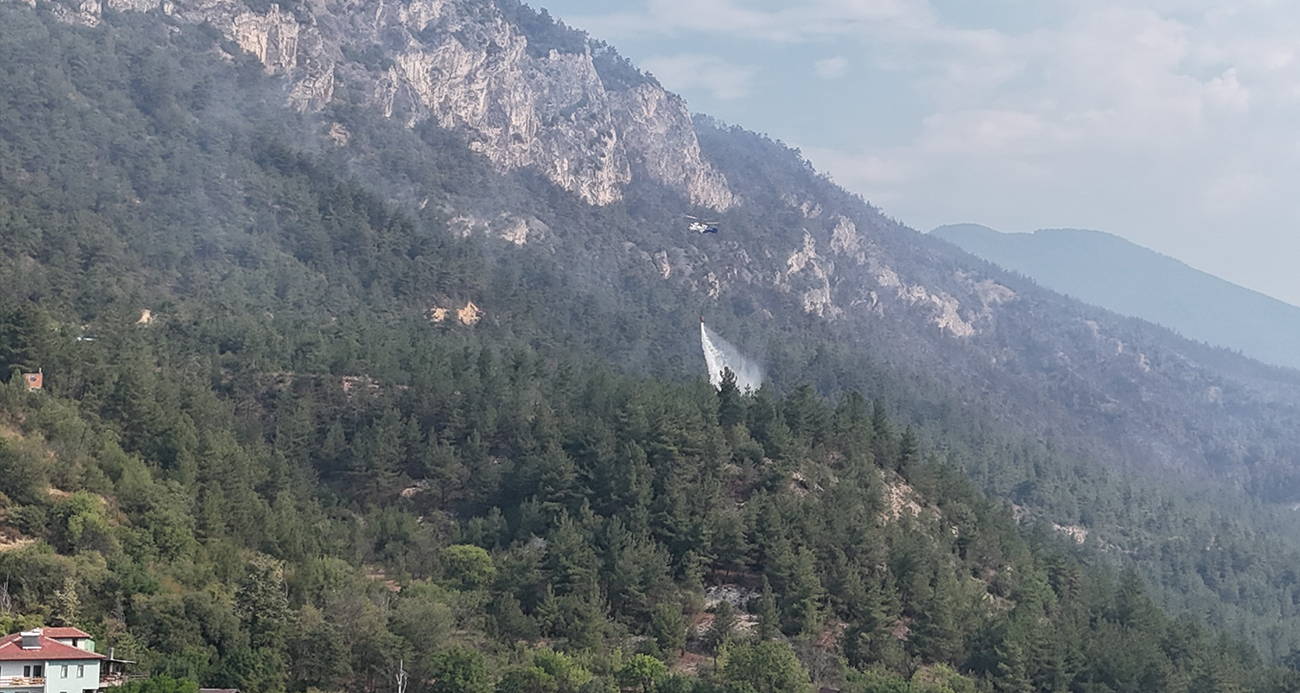 Karabük’teki orman yangını kısmi olarak kontrol altına alındı