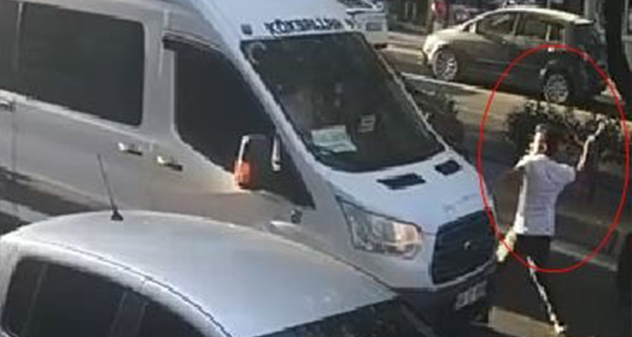 Çorlu’da trafikte baltalı saldırı