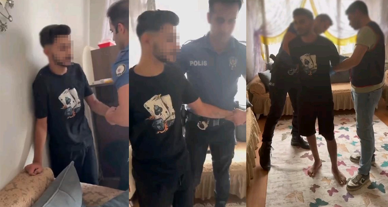 33 yıl hapis cezası bulunan firari, raf arkasında yakalandı