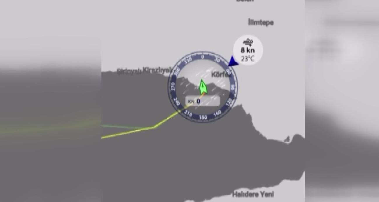 Kayıp iş adamının yatına çarptığı tahmin edilen geminin radar görüntüleri çıktı