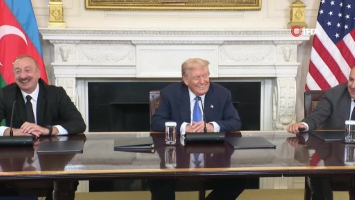 Aliyev: "Biz artık anlaşmazlık ve kanlı savaş sayfasını kapatıyoruz"