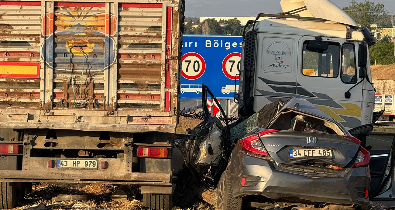 Bilecik’te tır ile otomobil çarpıştı: 1 ölü, 3 yaralı