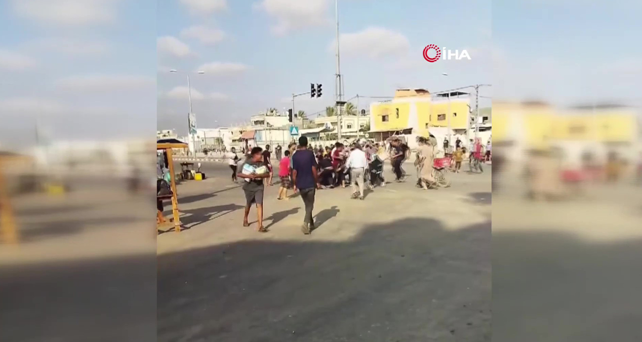 İsrail destekli çeteler, Gazze Şeridi’ne insani yardım getiren tırları yağmalamaya devam ediyor