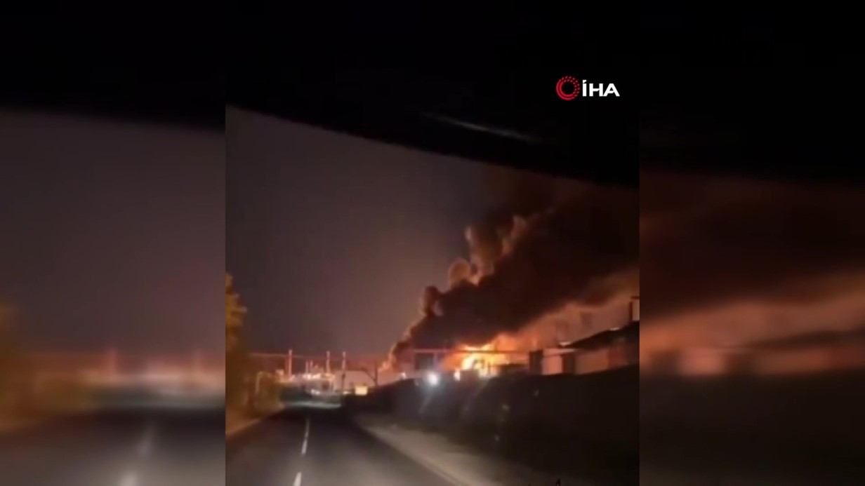 Ukrayna'dan Rusya'da endüstriyel tesise İHA'lı saldırı