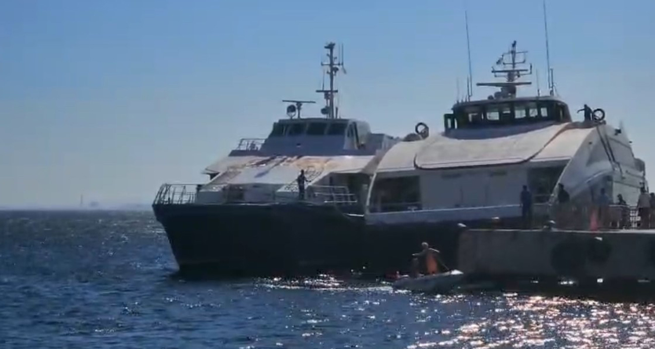 Yolcular tahliye edildi!