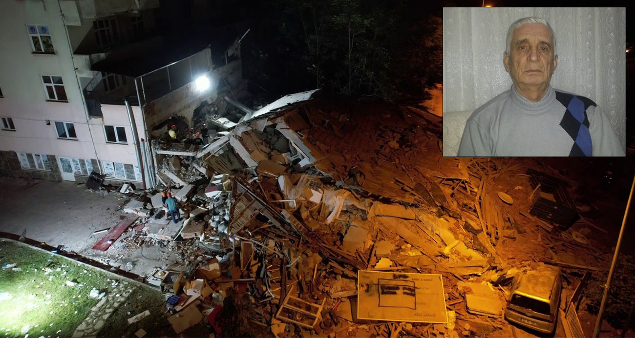 Depremde hayatını kaybeden vatandaşın kimliği belirlendi