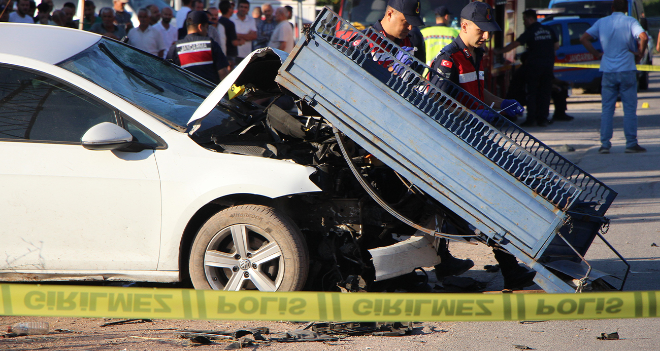 Amasya’da kahreden kaza!
