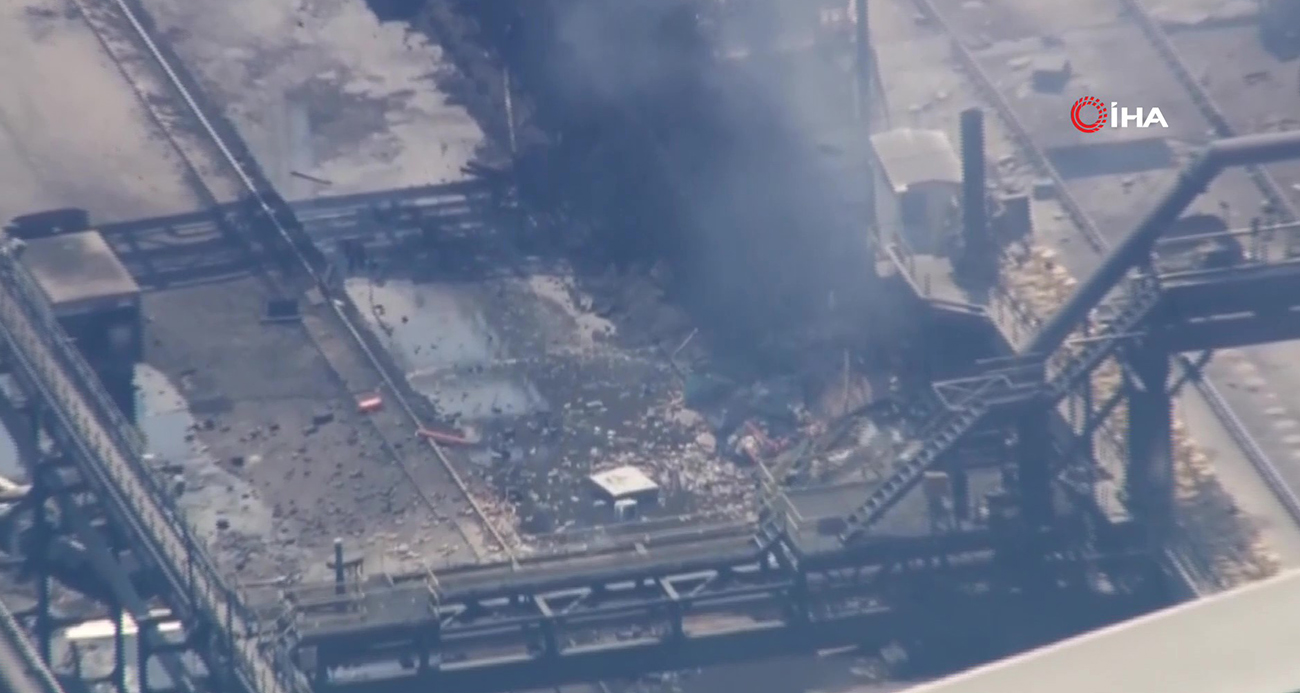 ABD’de çelik fabrikasında patlama