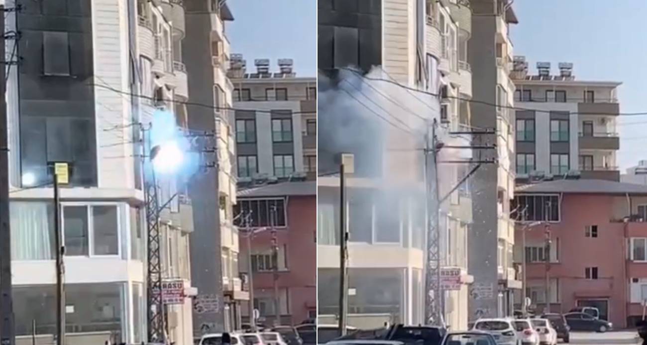 Hatay’da aşırı sıcaklarla birlikte elektrik hattında art arda patlamalar yaşandı