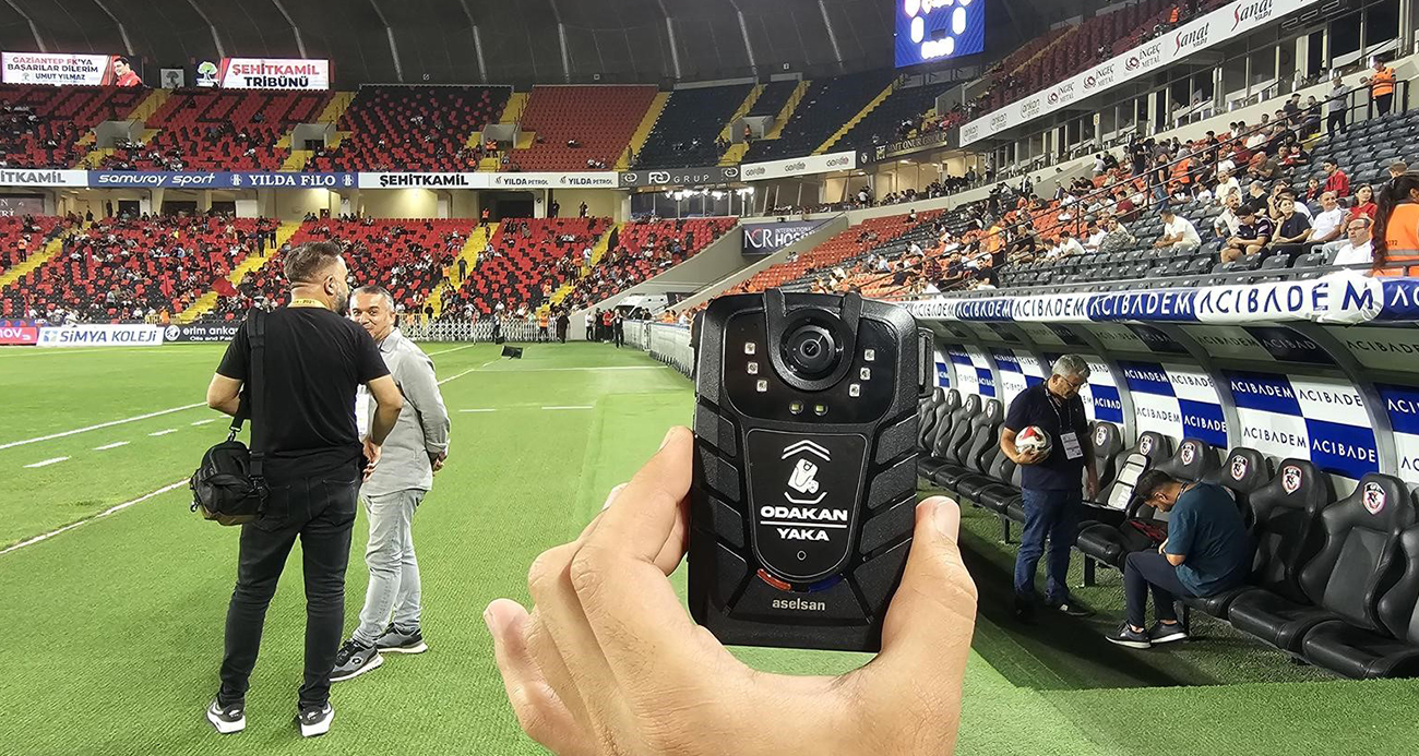 Maçlarda yerli ve milli yaka kamerası kullanılacak