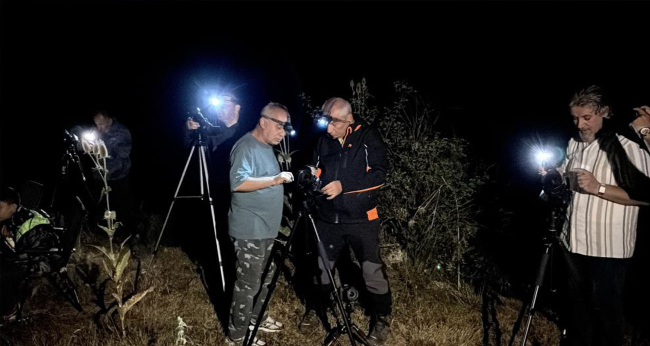 Bolu’da fotoğraf tutkunlarının ‘perseid’ mesaisi: "Işığın en az olduğu yerde olmak zorundayız"