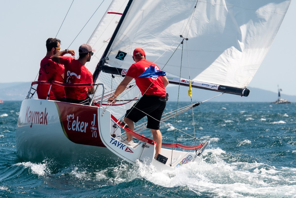 13. TAYK-Eker Olympos Regatta Yelken Festivali'nde genç yelkenciler kıyasıya mücadele verdi