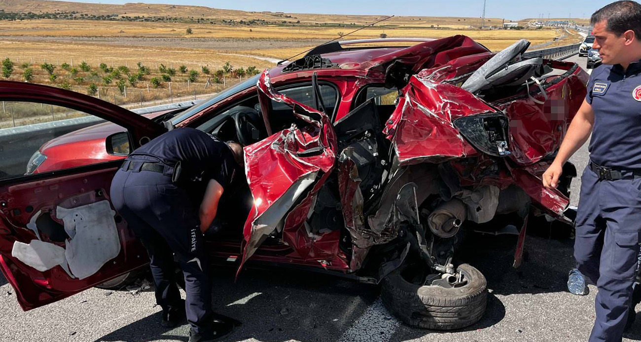 Ankara-Niğde Otoyolu’nda kaza: 1 ölü, 3 yaralı