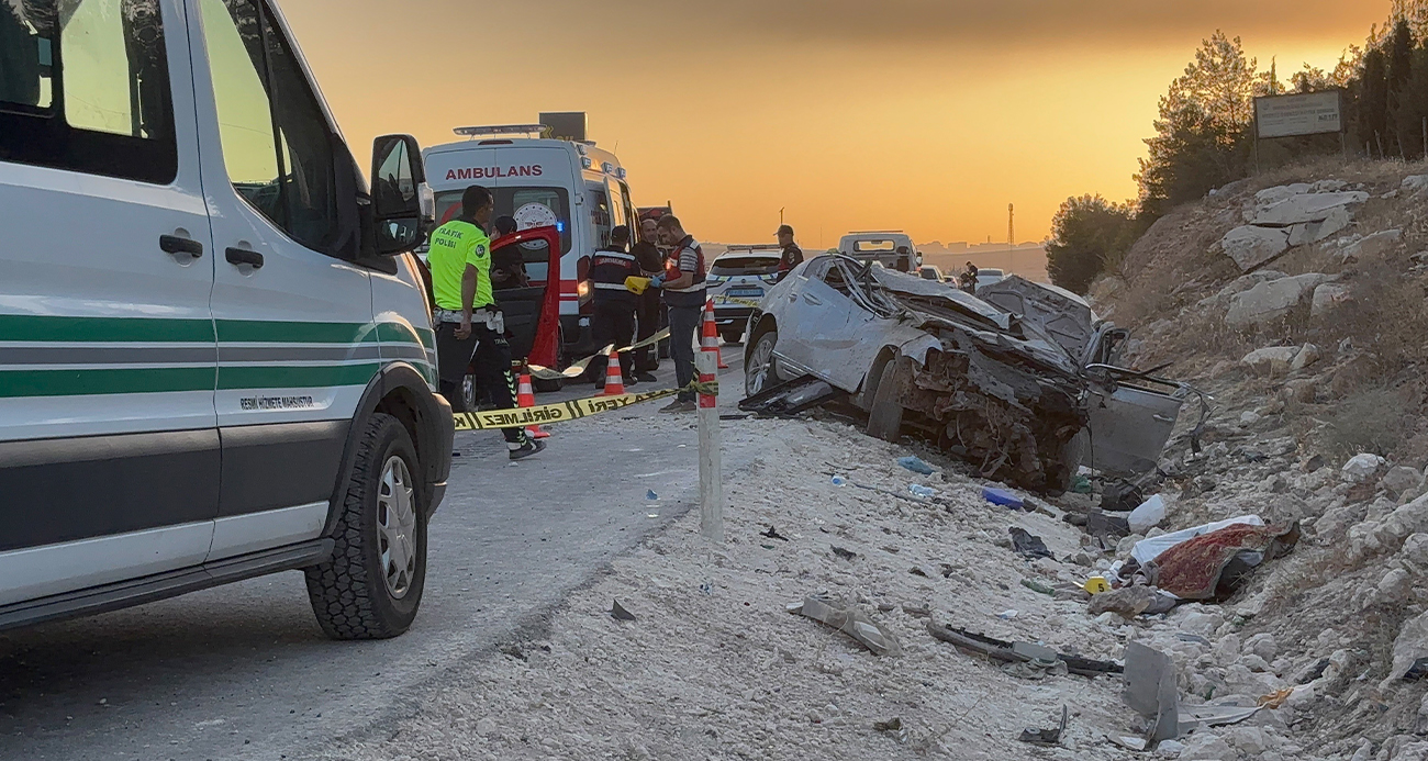 Gaziantep’te feci kaza!