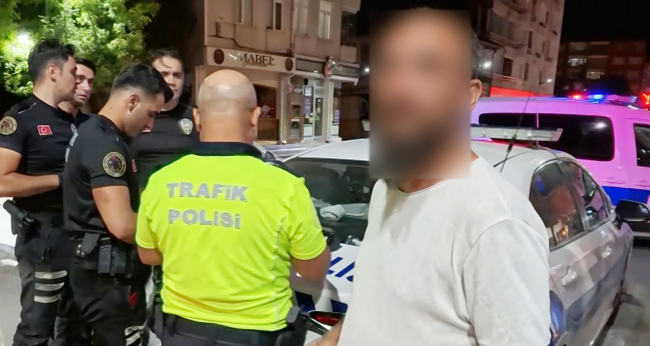 Muayenesiz araçla yakalanan ehliyetsiz ve alkollü sürücü: "Kafamız kıyak, kusura bakmayın"