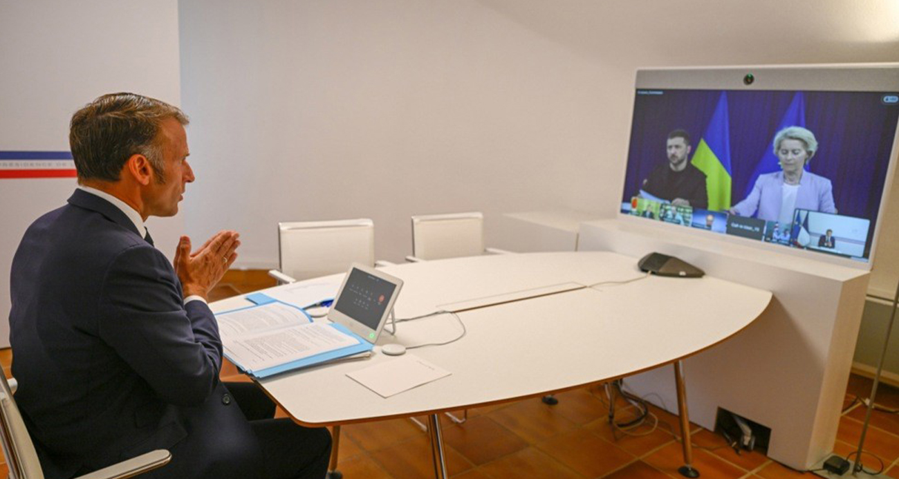 Macron: "Rusya karşısında zayıflık gösterilmesi, gelecekteki bir çatışmaya zemin hazırlar"