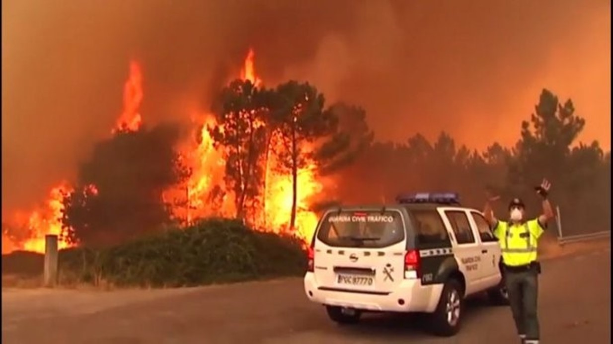 İspanya’da büyük çaplı orman yangınlarının sayısı 20’ye yükseldi