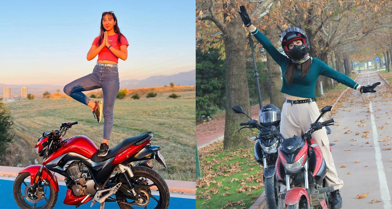 Motosiklet tutkunu genç kız kazada hayatını kaybetti