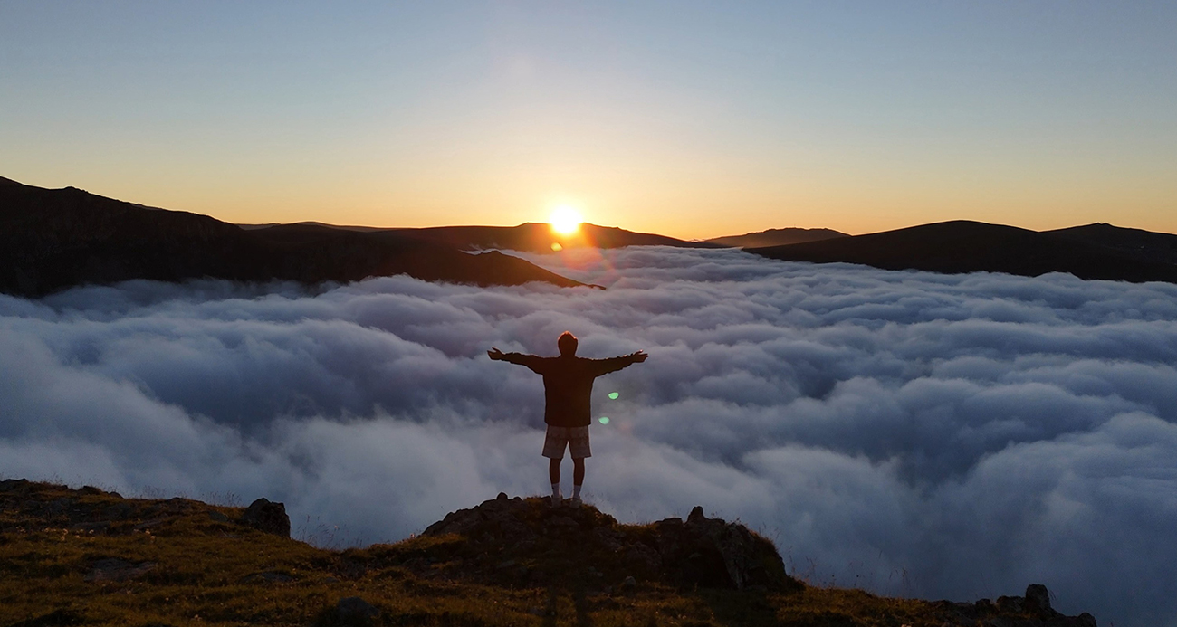 Gümüşhane zirvelerinden masalsı manzaralar