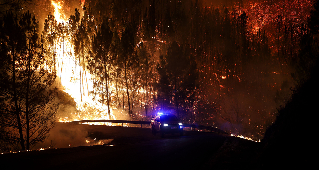 Portekiz'de orman yangınında ölü sayısı 3'e yükseldi