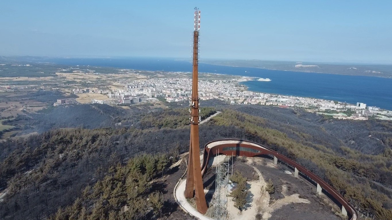 Çanakkale’de yaşanan 4 büyük yangında 5 bin 236 hektar ormanlık alan yandı