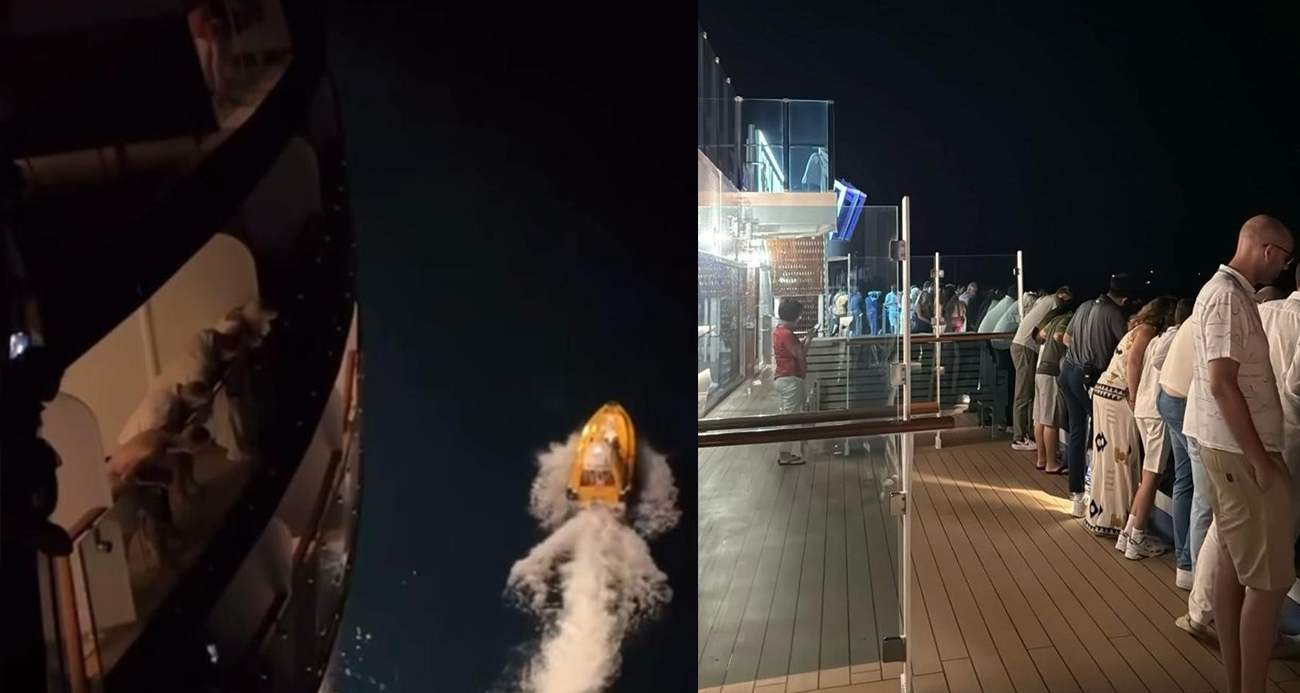 Marmara Adası açıklarında yolcu gemisinde panik: 1 kişi denize düştü