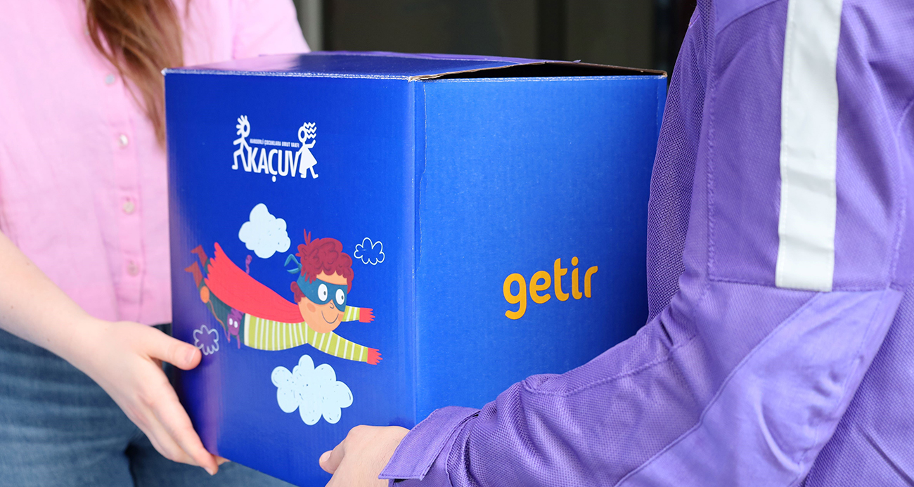 Getir’den KAÇUV’un Umutlu Kutular projesine destek