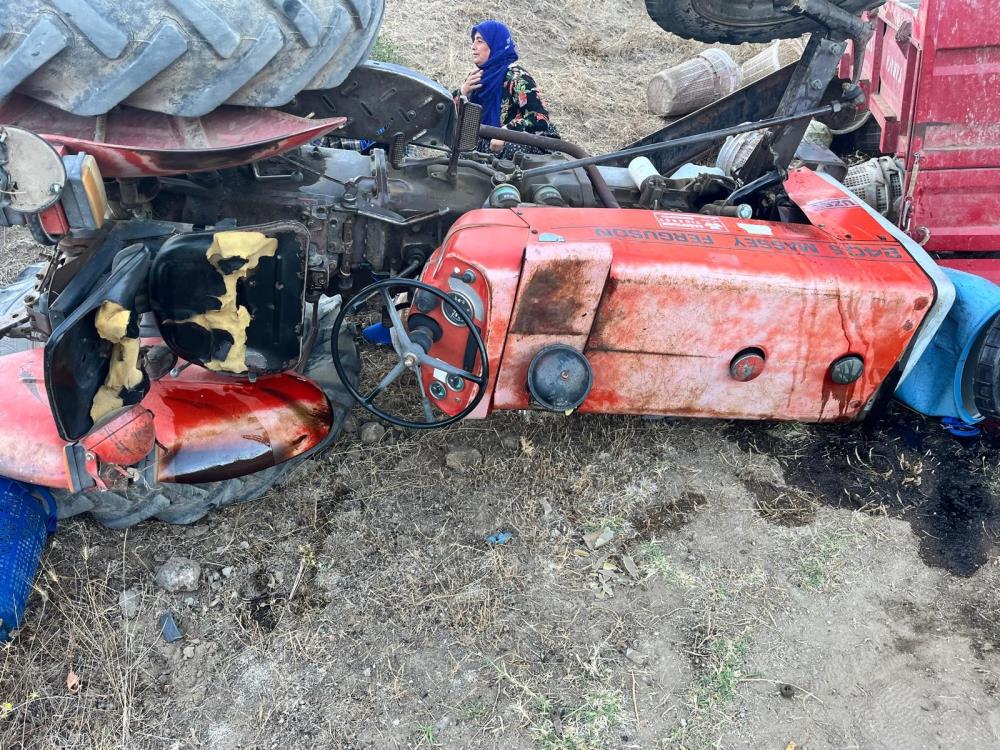 Balıkesir’in Sındırgı ilçesinde traktör faciası: 1 ölü, 4 yaralı