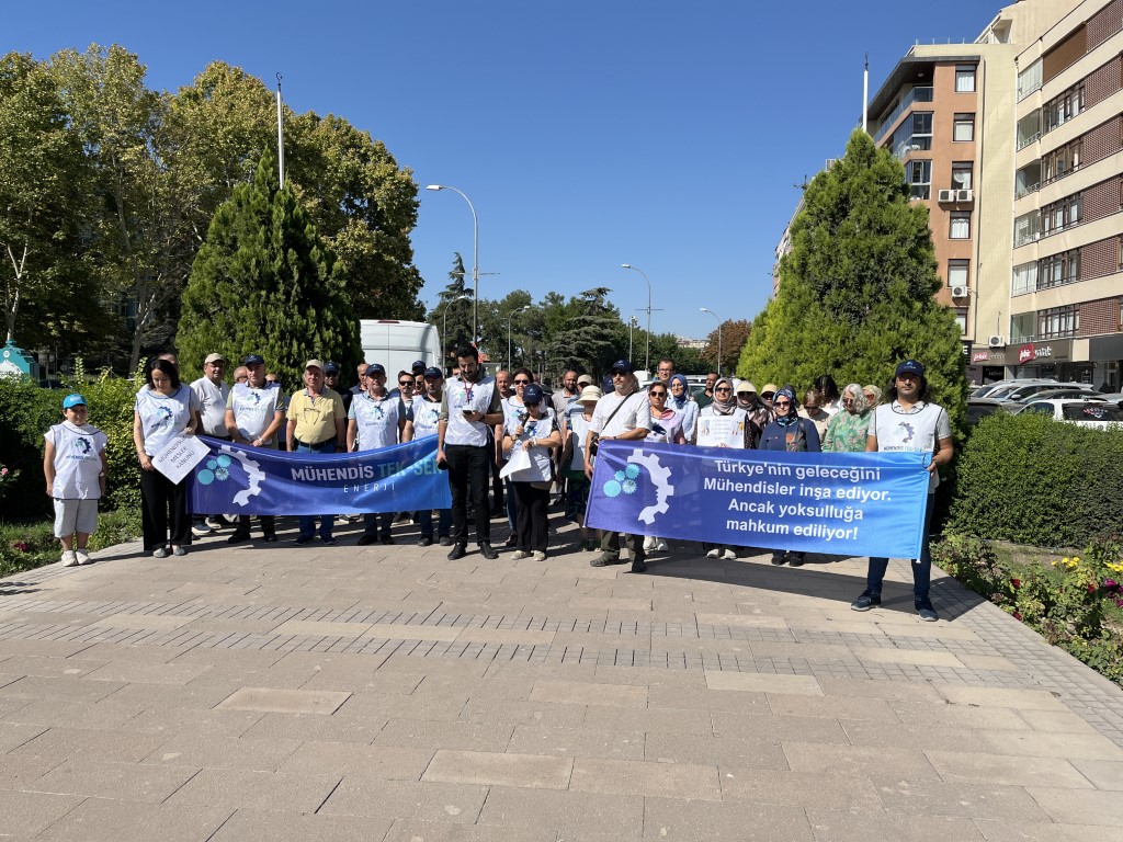 Konya’da Mühendis Tek-Sen Enerji Sendikası’ndan zam açıklaması