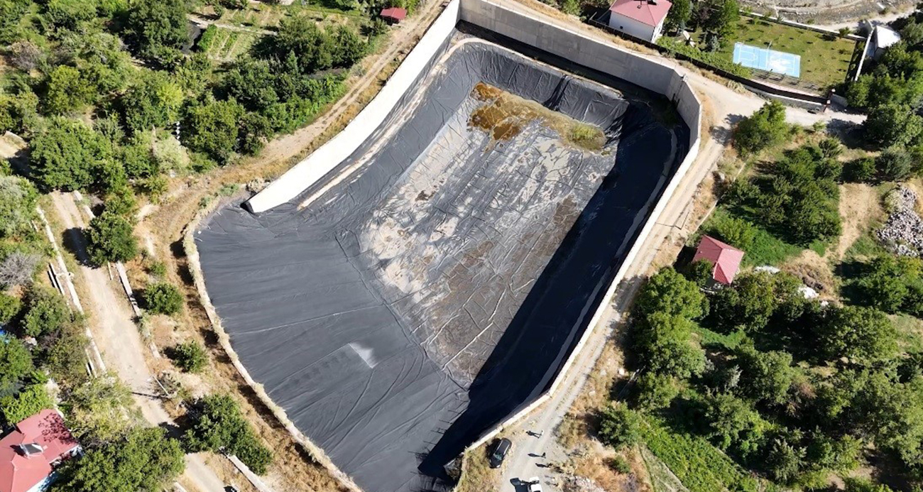 10 yıl önce yapıldı bir kez suyla doldu!