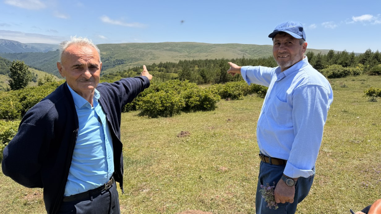 Yayla sakinleri imece usulü çalışarak bozkırı ormana dönüştürdü