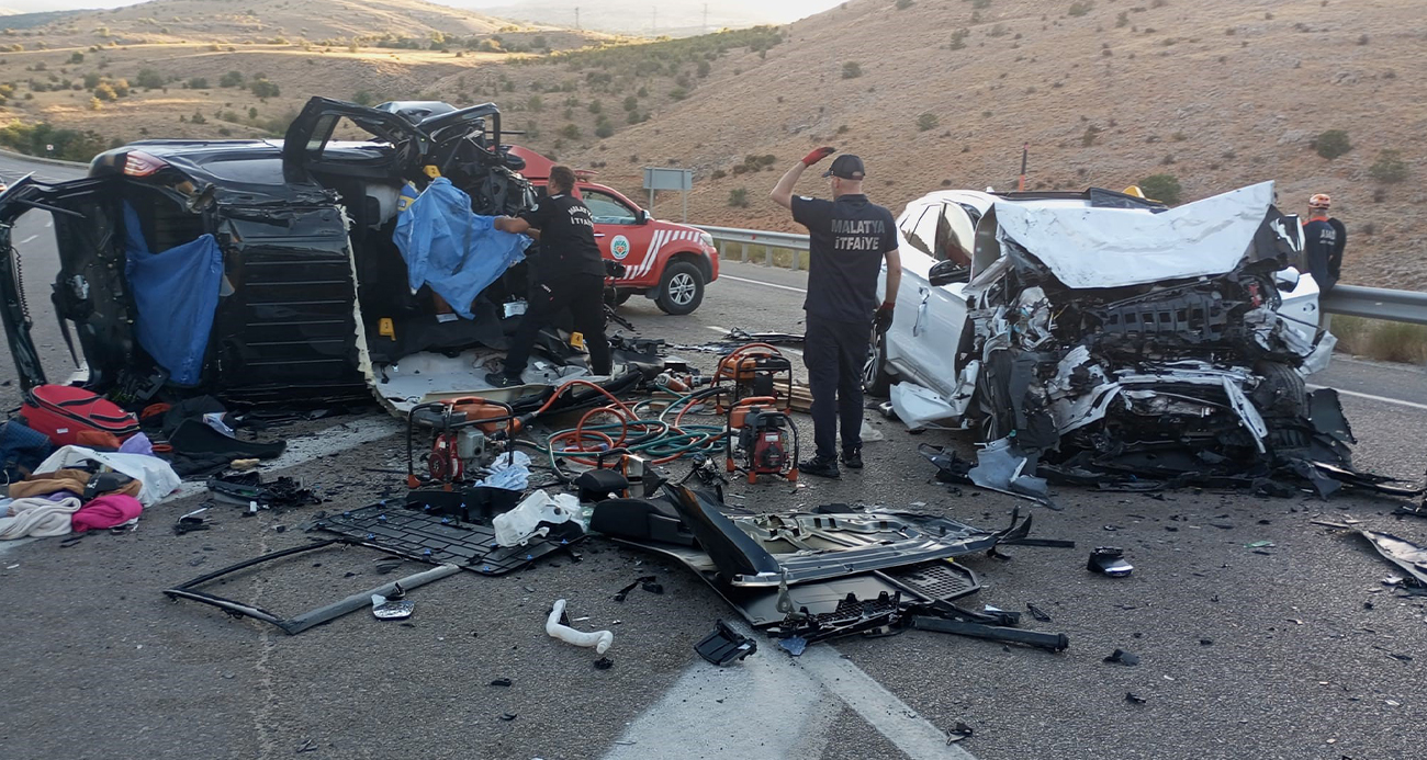 Malatya’da katliam gibi kaza!