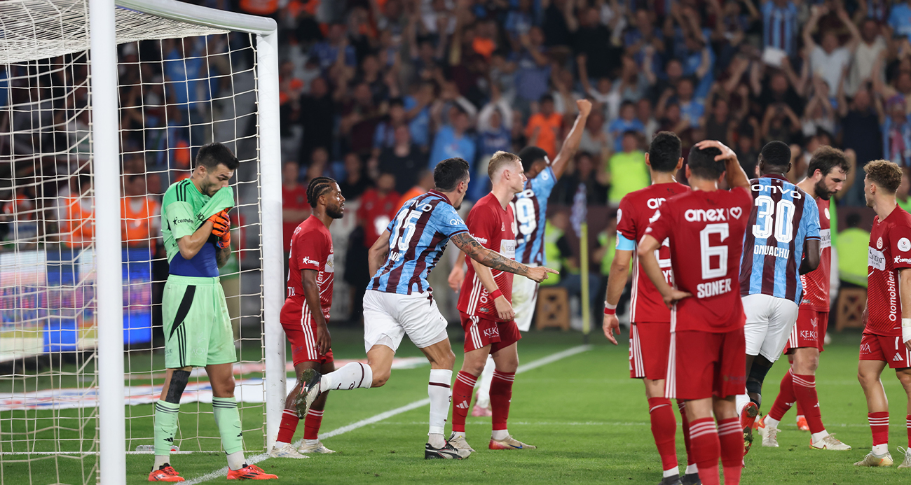Trabzonspor, Antalya'yı tek golle devirdi