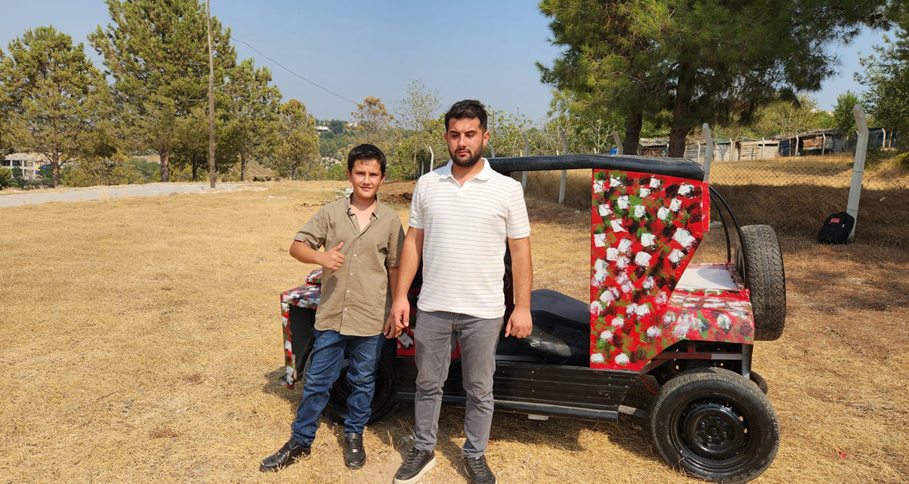 13 yaşında, güneş enerjisi ile çalışan arazi aracı yaptı