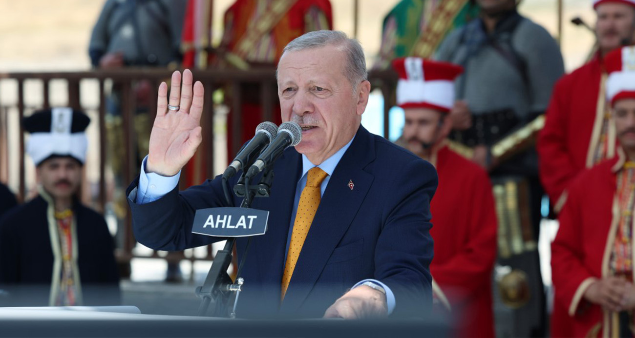 Cumhurbaşkanı Erdoğan: "Ahlat Kızılelma’nın anahtarıdır"