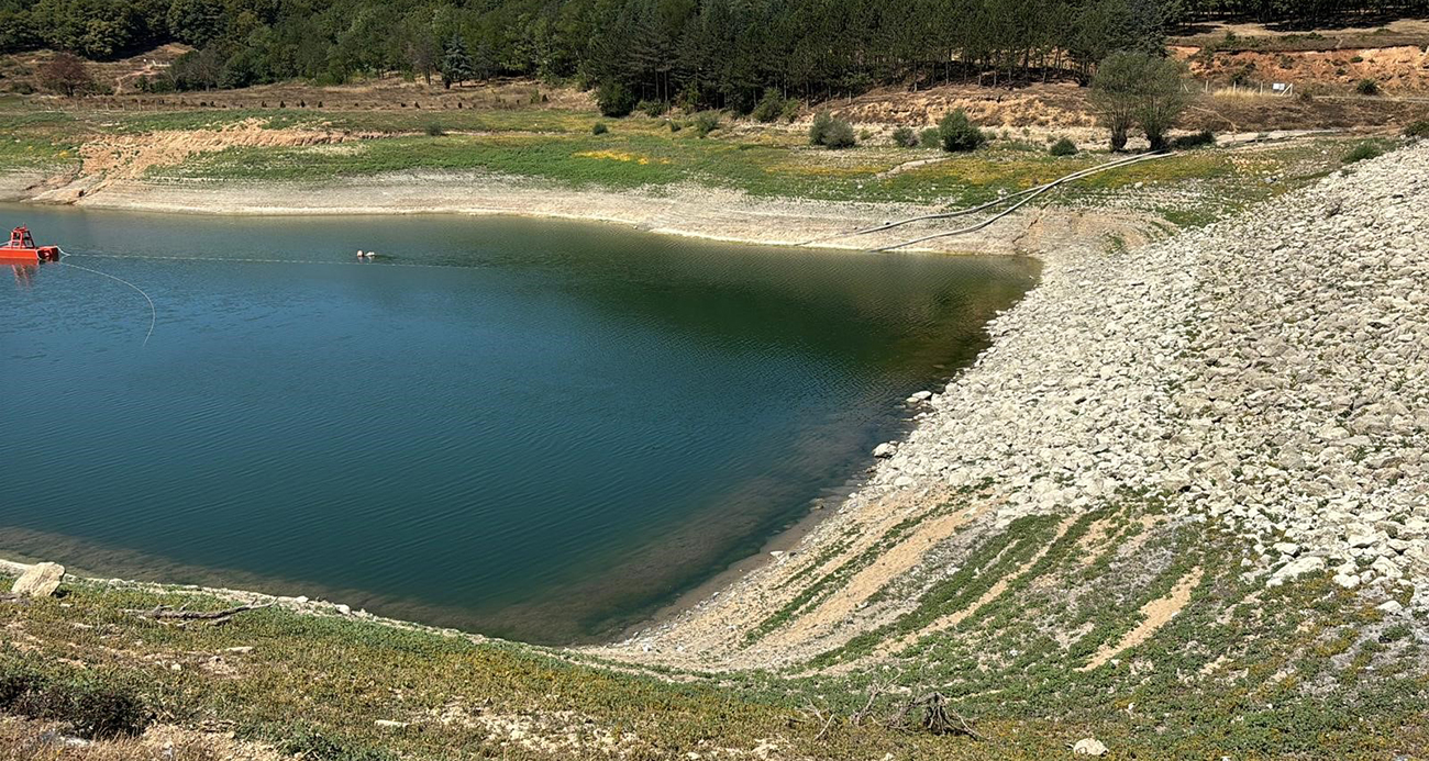 Bolu’nun 3.5 aylık içme suyu kaldı: Su seviyesi yüzde 26