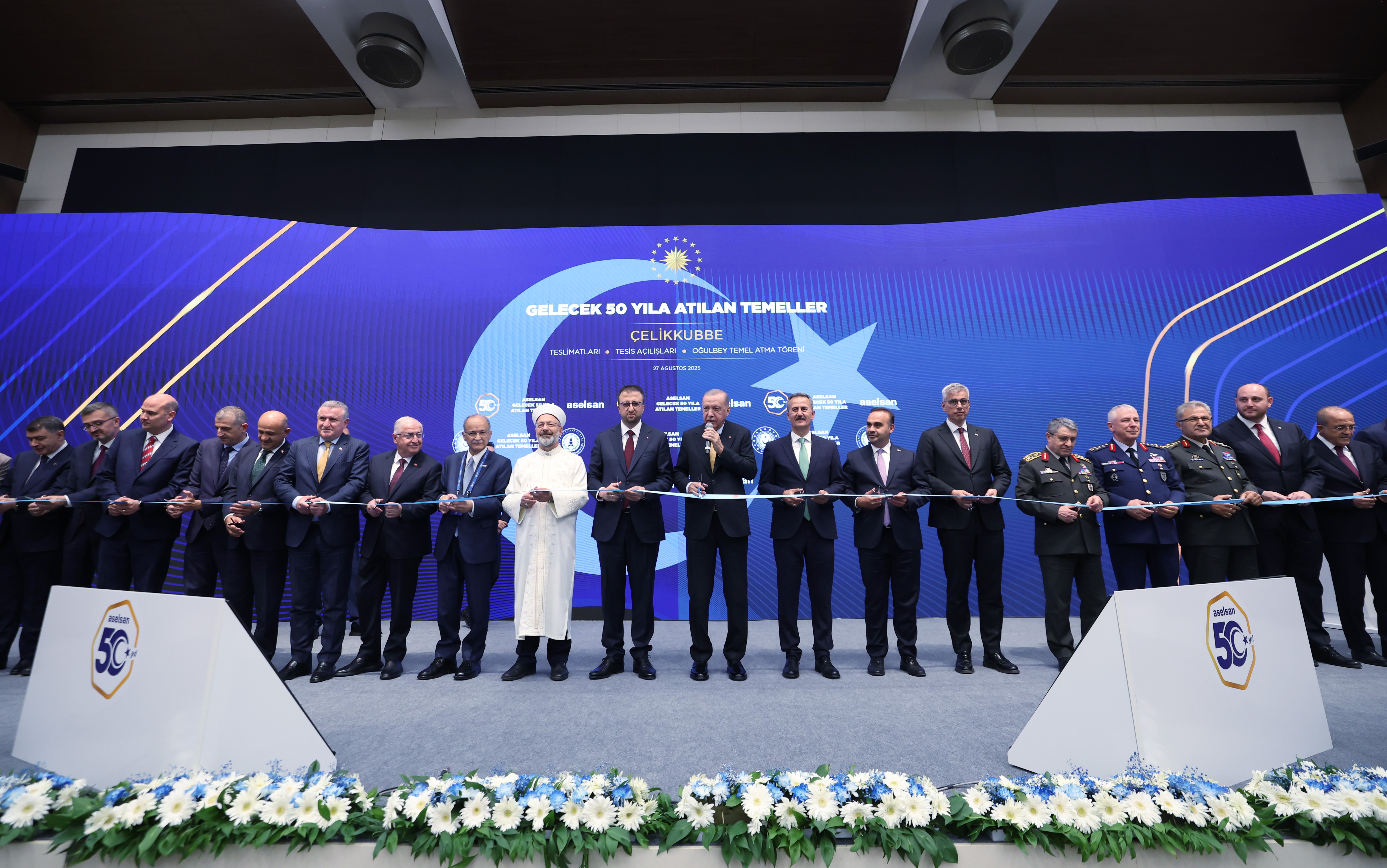 Erdoğan: 'Sistemler sistemi Çelik Kubbe ile hava savunmasında artık farklı bir klasmana çıkacağız'