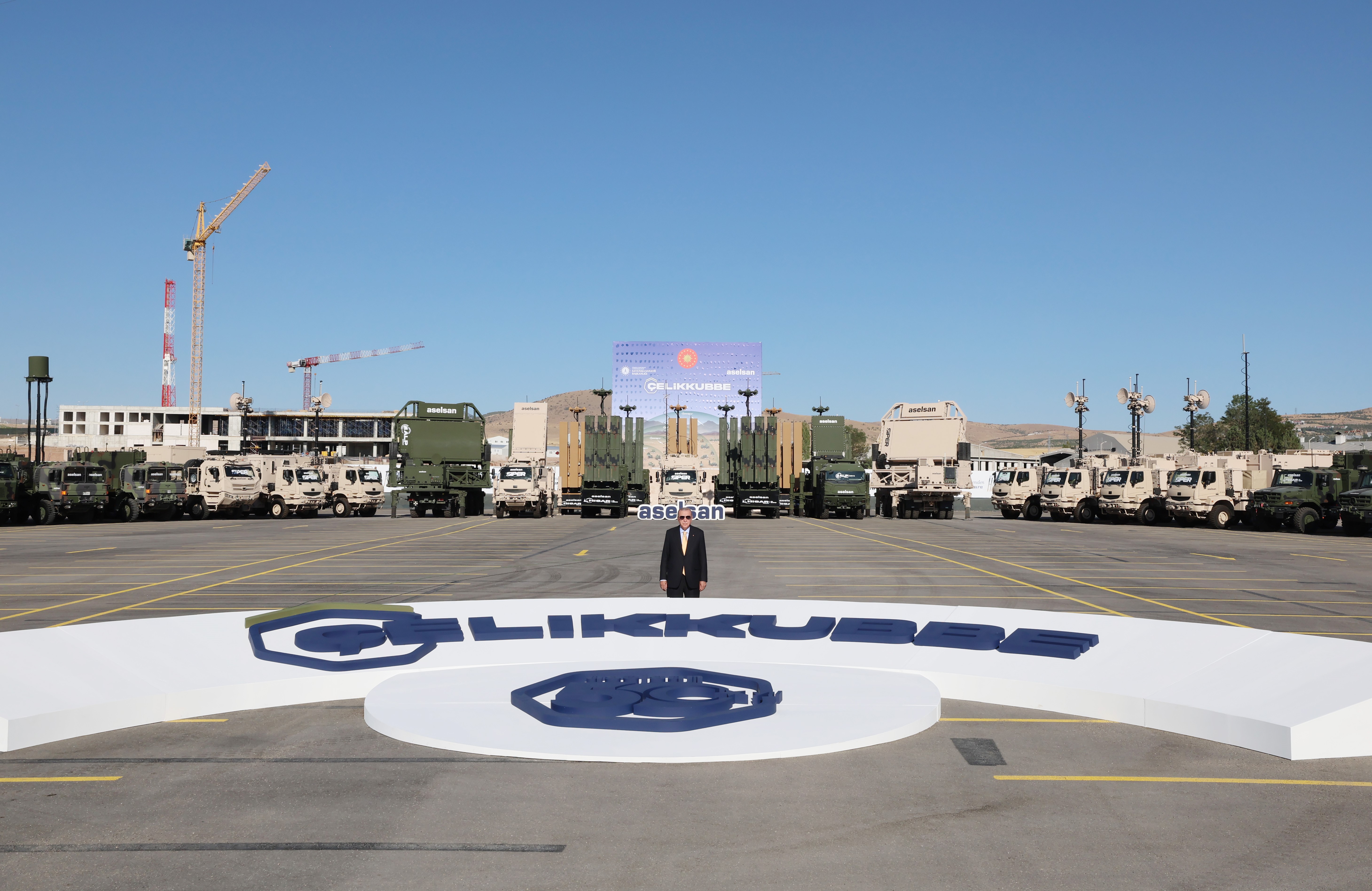 Erdoğan: 'Sistemler sistemi Çelik Kubbe ile hava savunmasında artık farklı bir klasmana çıkacağız'