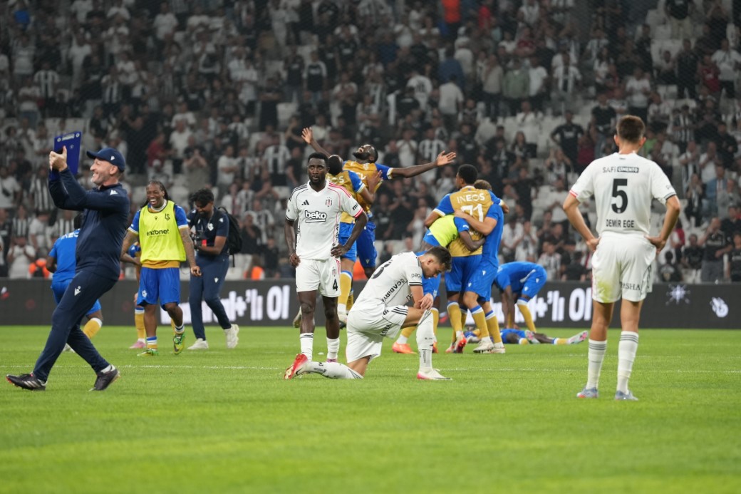 Beşiktaş, Avrupa’ya veda etti