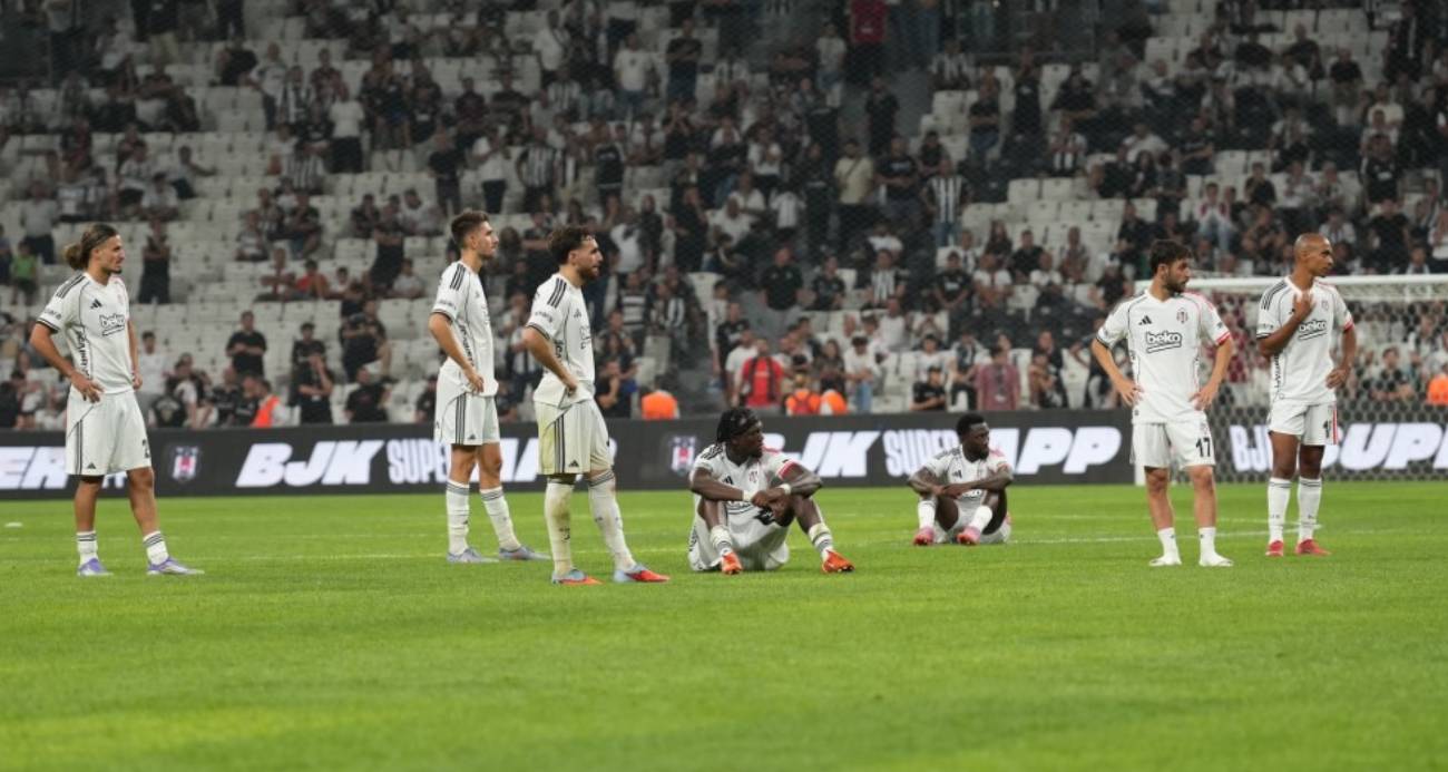Beşiktaş, Avrupa’ya veda etti