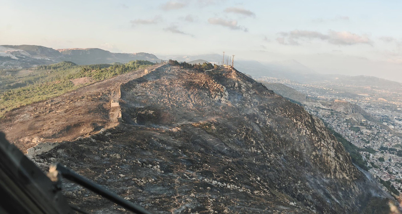 Hatay’da orman yangını kontrol altına alındı