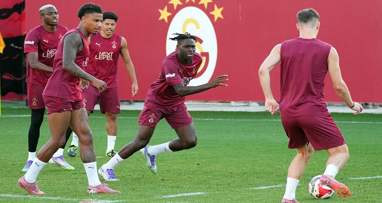 Singo, Galatasaray ile ilk antrenmanına çıktı